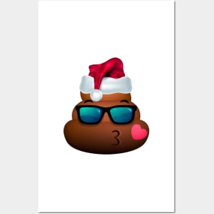 Merry Christmas Emoji For Christmas Posters and Art